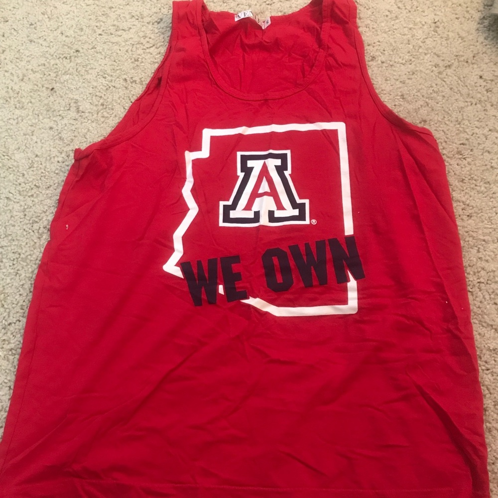 University of Arizona XL tank top